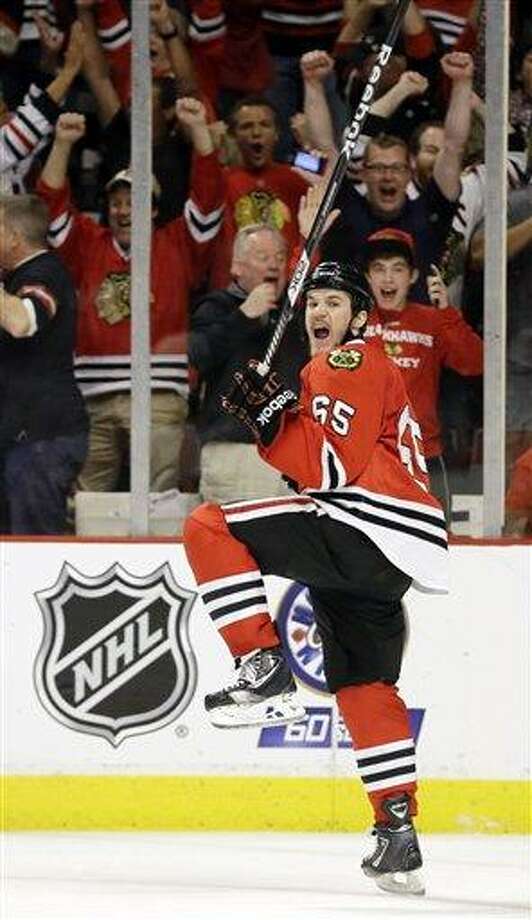 andrew shaw first nhl goal