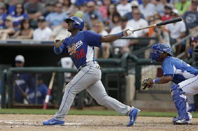 Cuban defector Puig makes ML debut for Dodgers - The San Diego