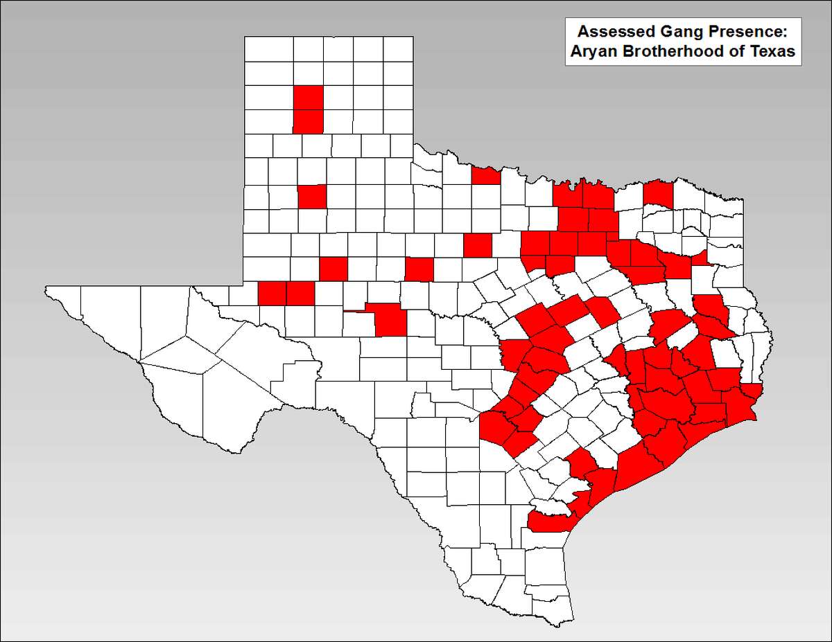 Map: Where Texas' most significant gangs, criminal groups are located