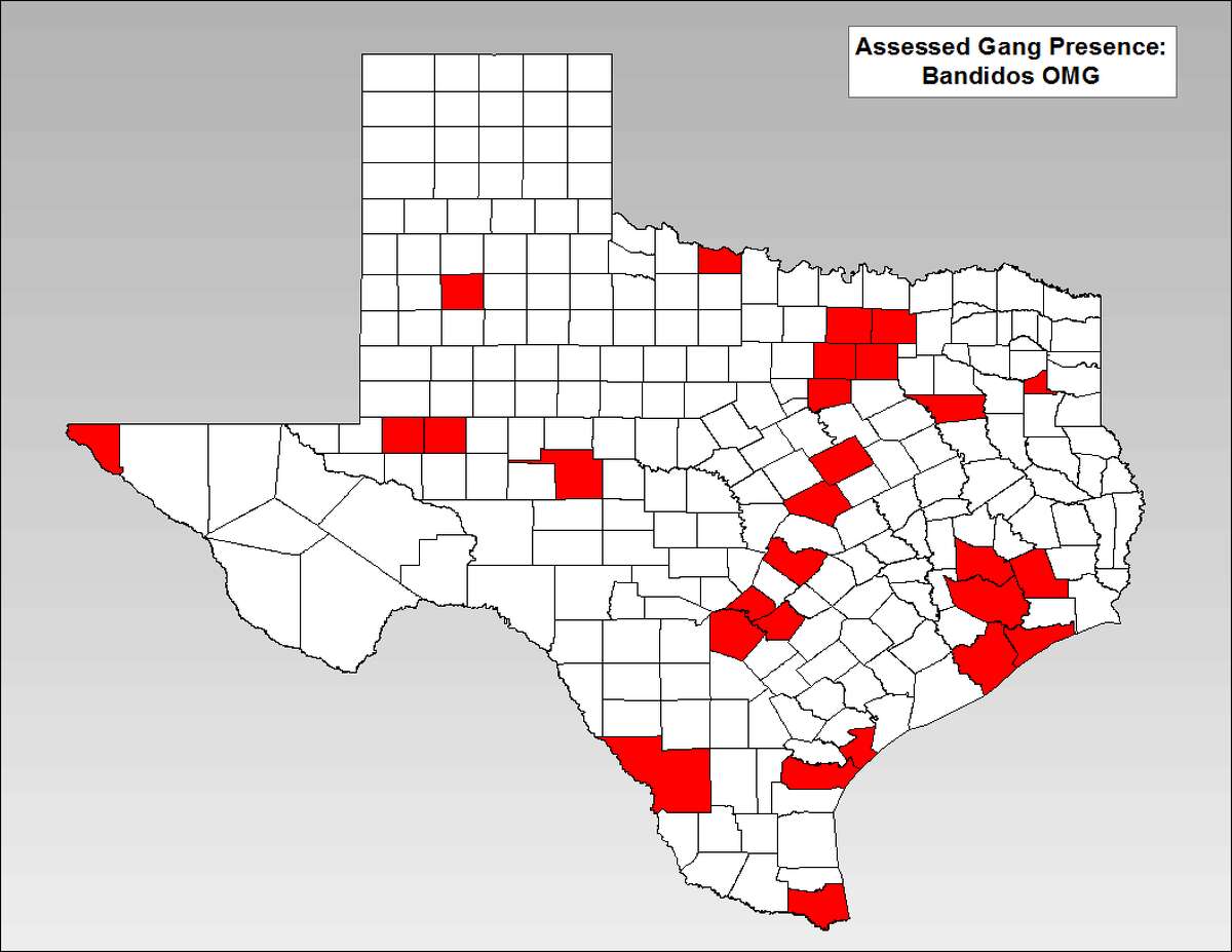 Map: Where Texas' most significant gangs, criminal groups are located