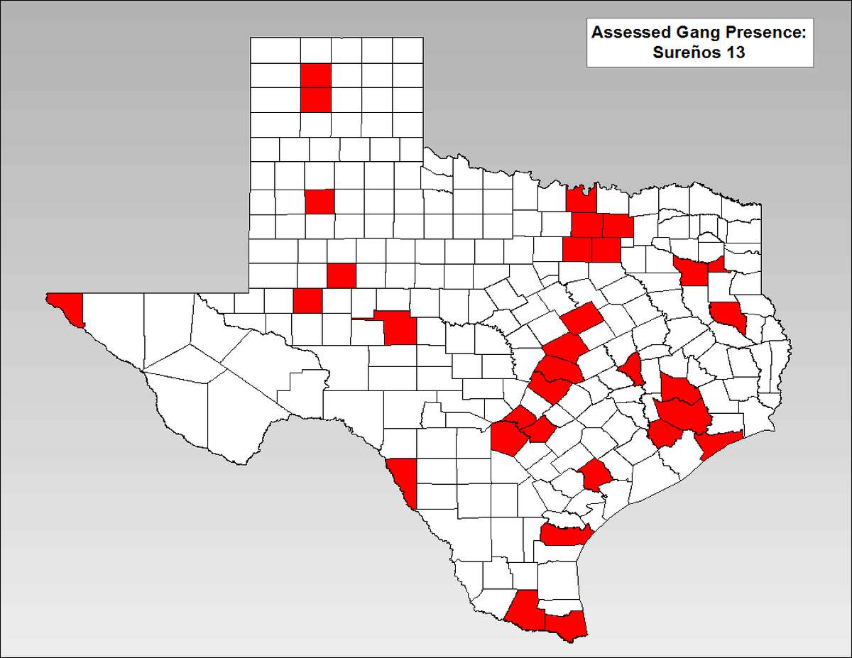 Map: Where Texas' most significant gangs, criminal groups are located