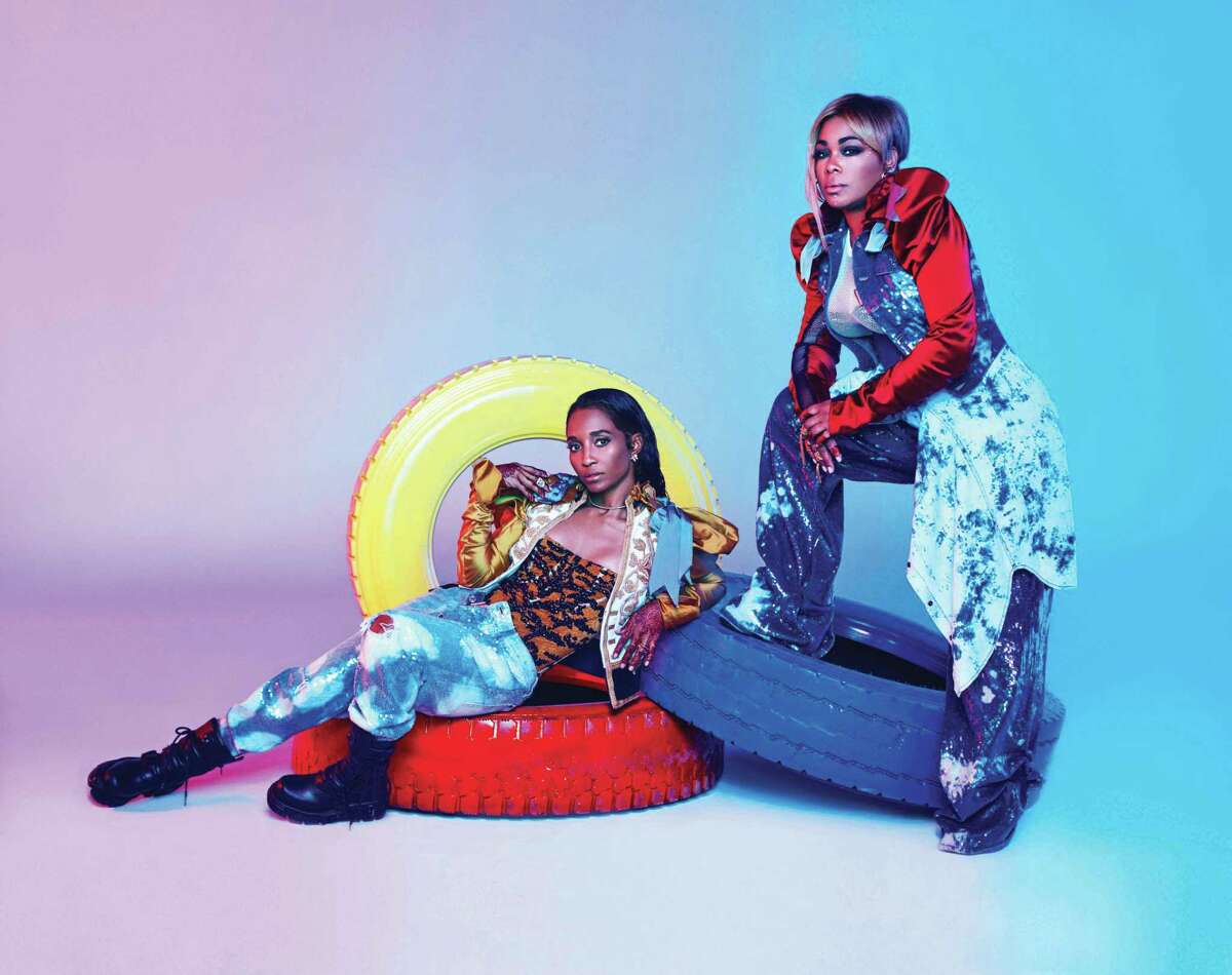 TLC members T-Boz, left, and Chilli