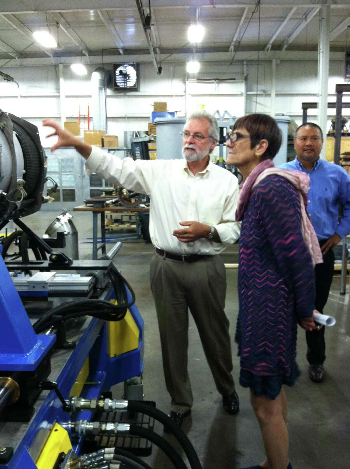 Submitted photo Congresswoman Rosa DeLauro, CT-3, visited Test Logic in Middletown on Monday to highlight the importance of manufacturing to Connecticutís economic growth.