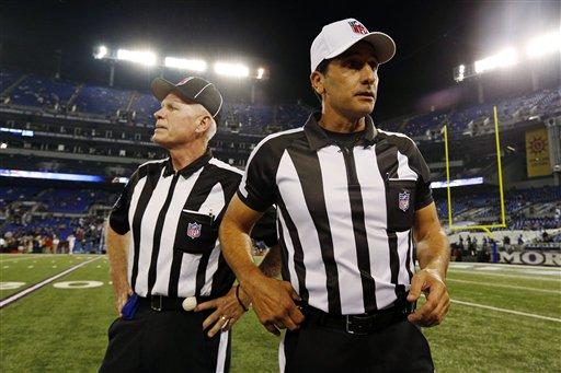 Veteran official Gene Steratore is wed to his whistle