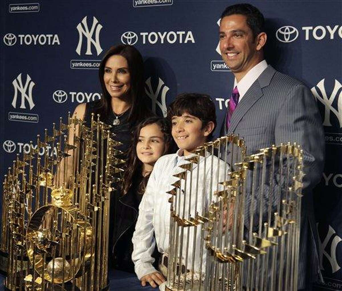 Retired Yankees catcher Jorge Posada on family, big-league