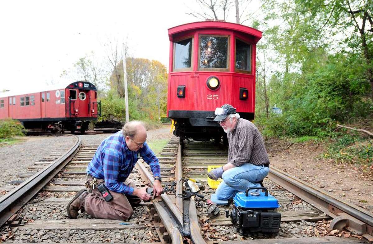Shore Line Trolley Museum, hit by Irene and Sandy, on track toward  'Elevating the Collection'