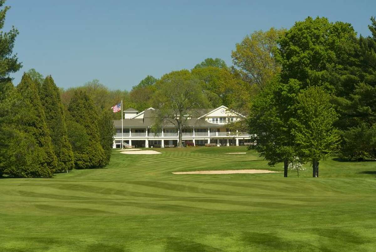 (Photo courtesy of Race Brook Country Club) The 14th hole at Race Brook Country Club