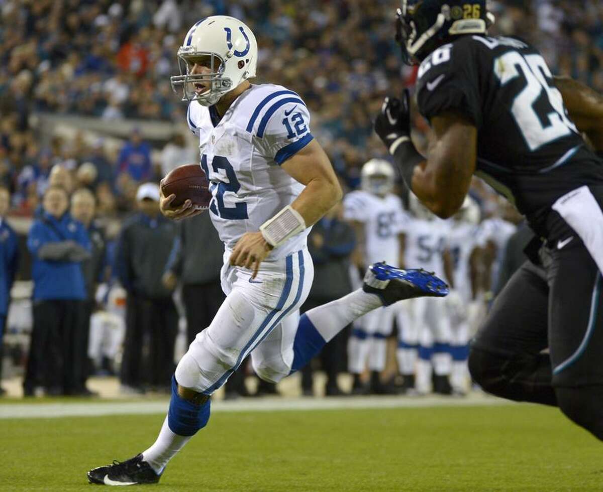 NFL Indianapolis Colts (Andrew Luck) Men's Football Home Game