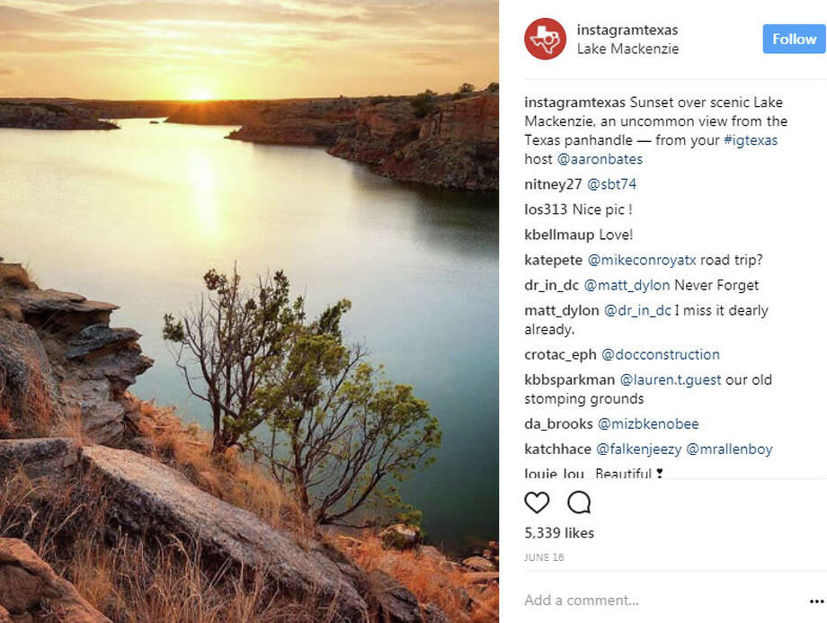 Photos Of 15 Texas Best Destinations For A Mesmerizing Sunset Lake Mackenzie Instagramtexas Sunset Over Scenic An Uncommon View From The