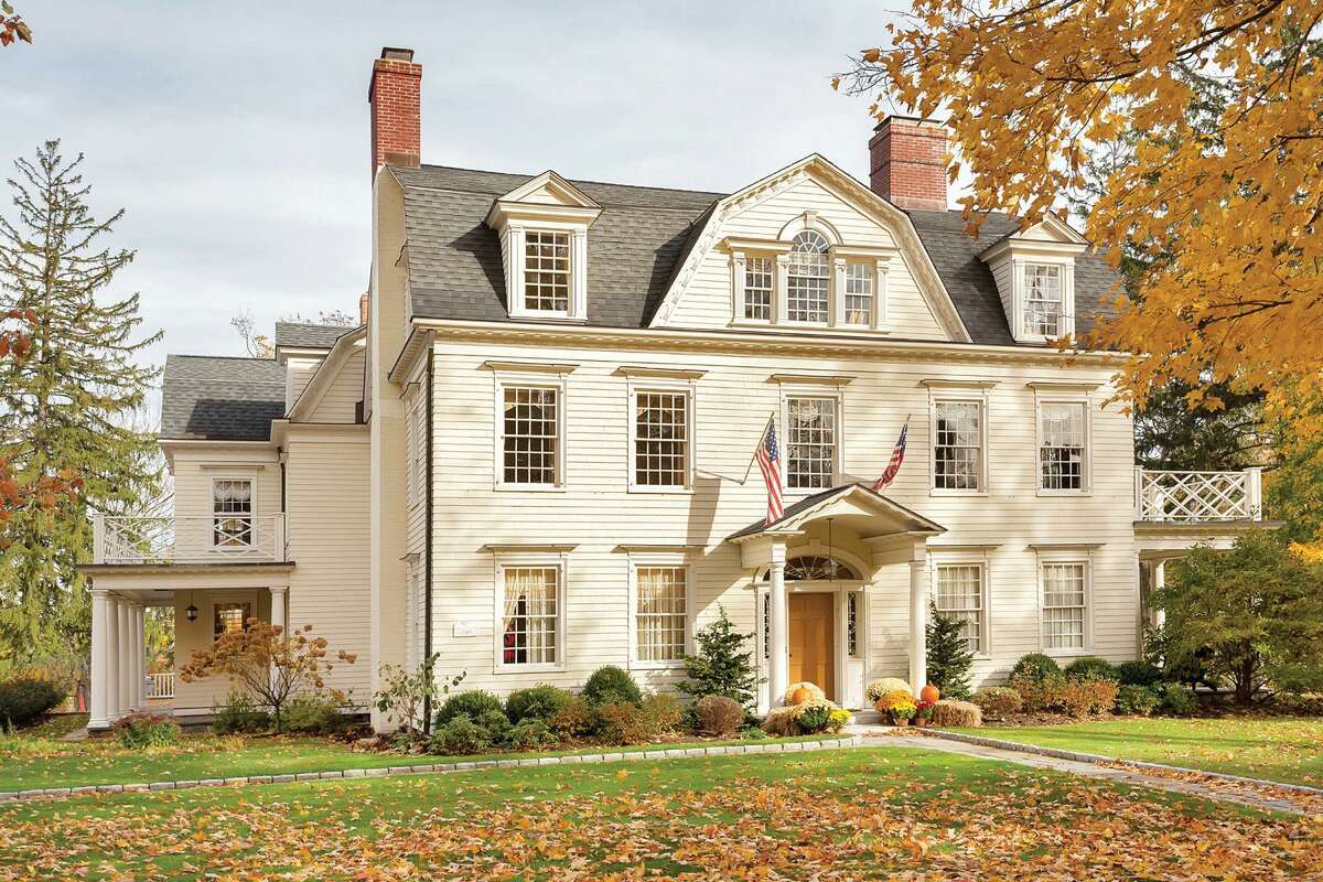 The colonial at 114 Main Street in Ridgefield, Conn.