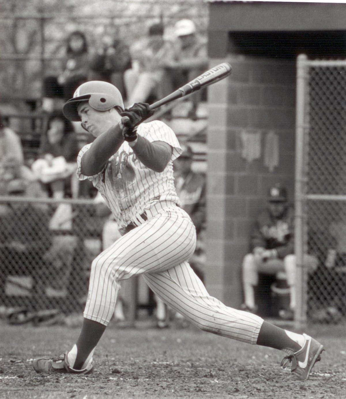 Over the course of his three seasons at the University of Hartford, Jeff Bagwell hit .413 with 31 home runs and 126 RBIs.