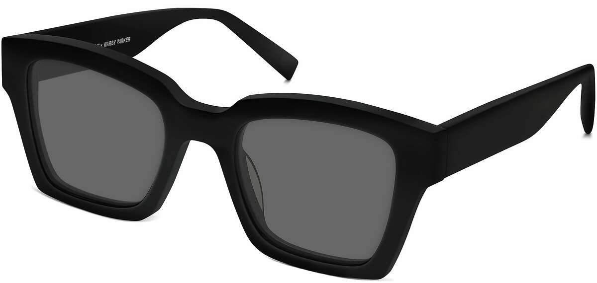 The new Off-White X Warby Parker collection features three different sized sunglasses selling for $95. The sunglasses will be available in Warby Parker stores (357 Hayes St., S.F.), www.warbyparker.com, and select Off-White stores, https://www.off---white.com Credit: www.warbyparker.com