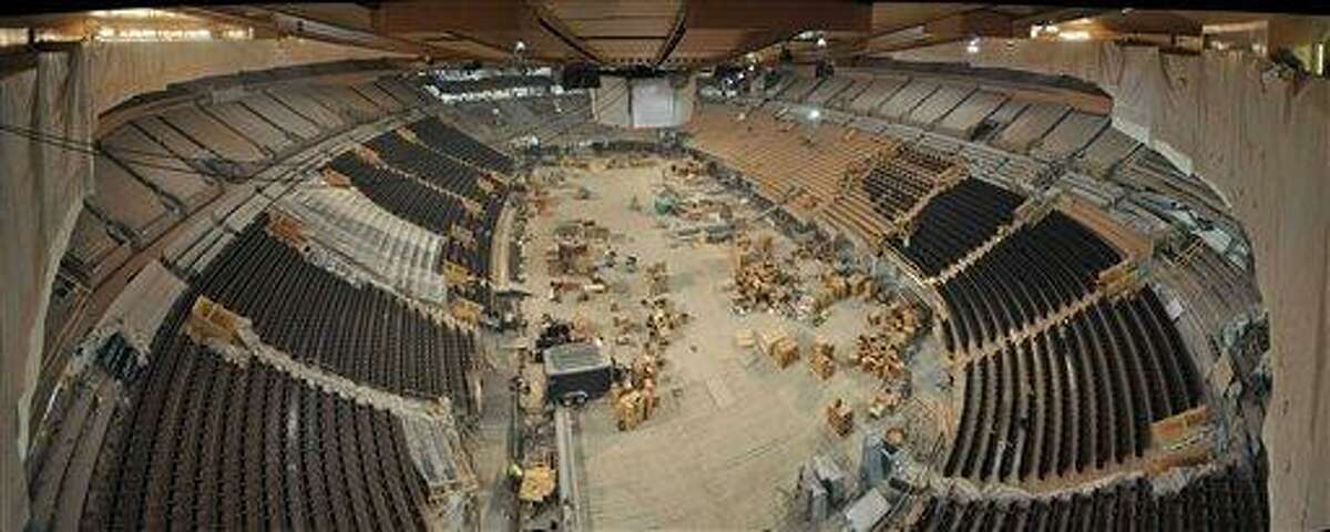 Inside View of Madison Square Garden