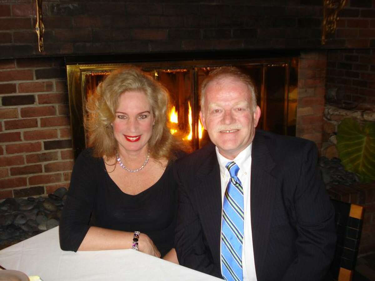 Contributed photo: Susanne Roding of Guilford and Larry Patterson of Bridgeport were charmed at Sage American Grill & Oyster Bar in New Haven.
