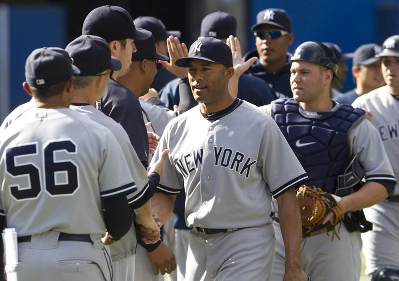 Mariano Rivera ties Trevor Hoffman with career save No. 601 as Yankees  rally past Blue Jays, 7-6 – New York Daily News