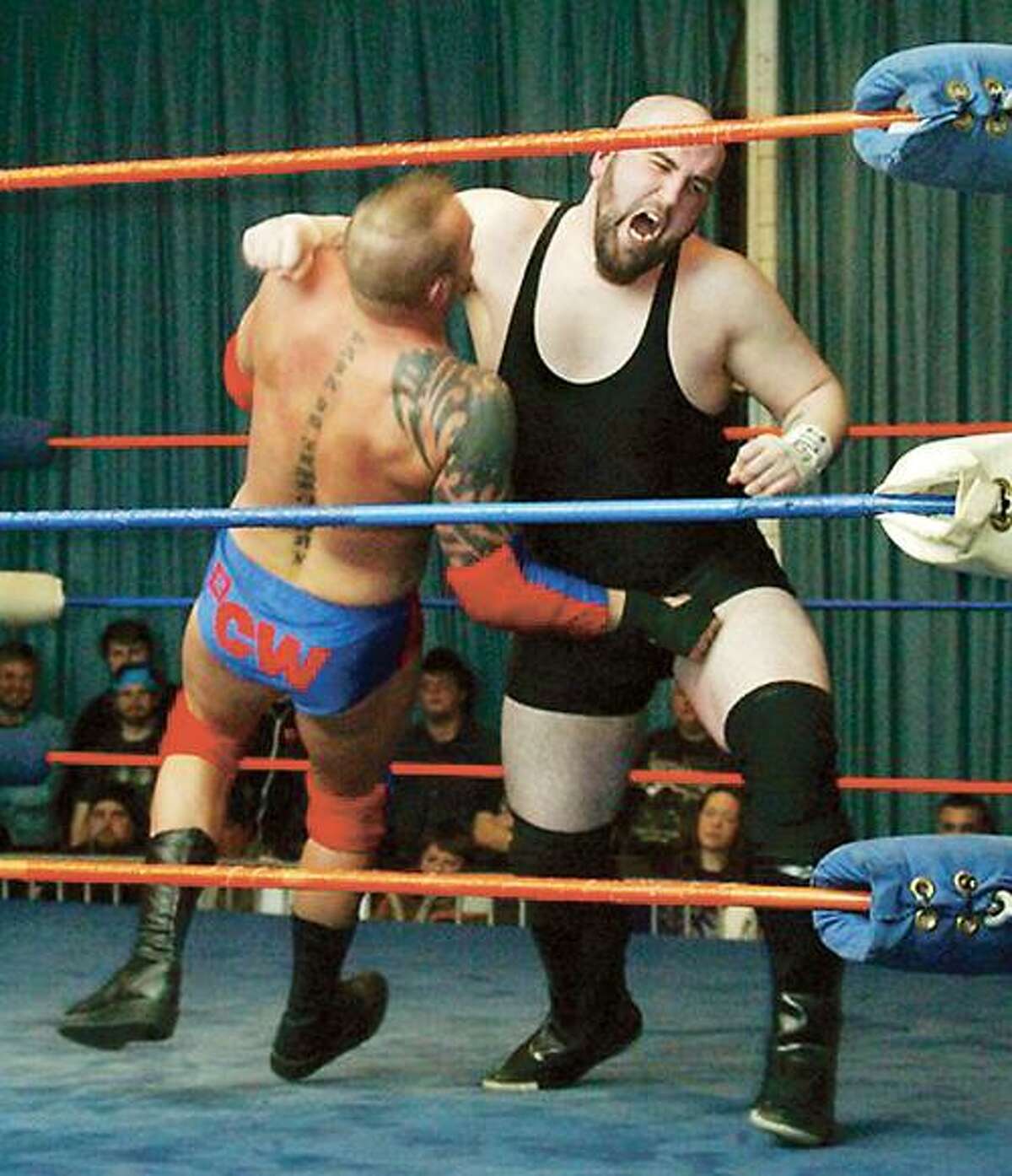 SUBMITTED PHOTO Oneida native Mike "Punisher" VanSlyke will compete in the "Rome is Burning" wrestling event Friday, Sept. 16, 2011.