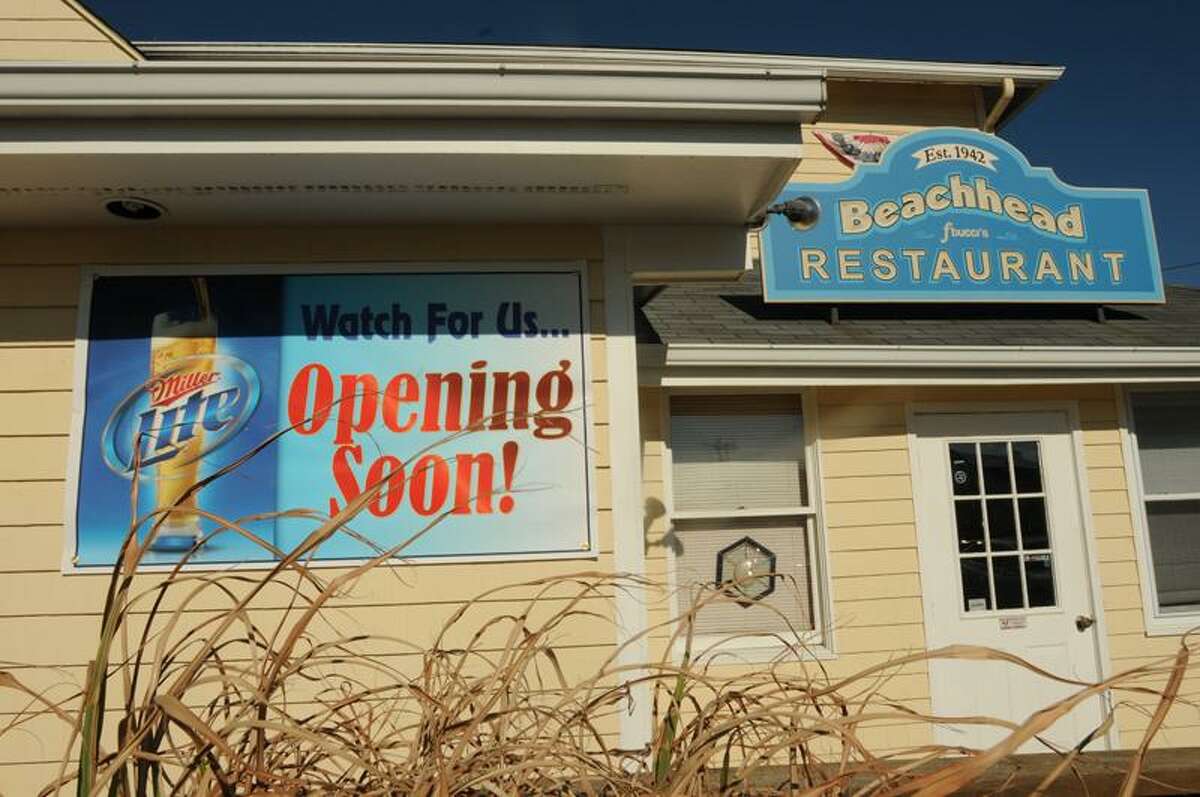 The Beachhead Restaurant in the Cosey Beach area of East Haven is expected to open again in 4 to 5 weeks. Peter Hvizdak/Register