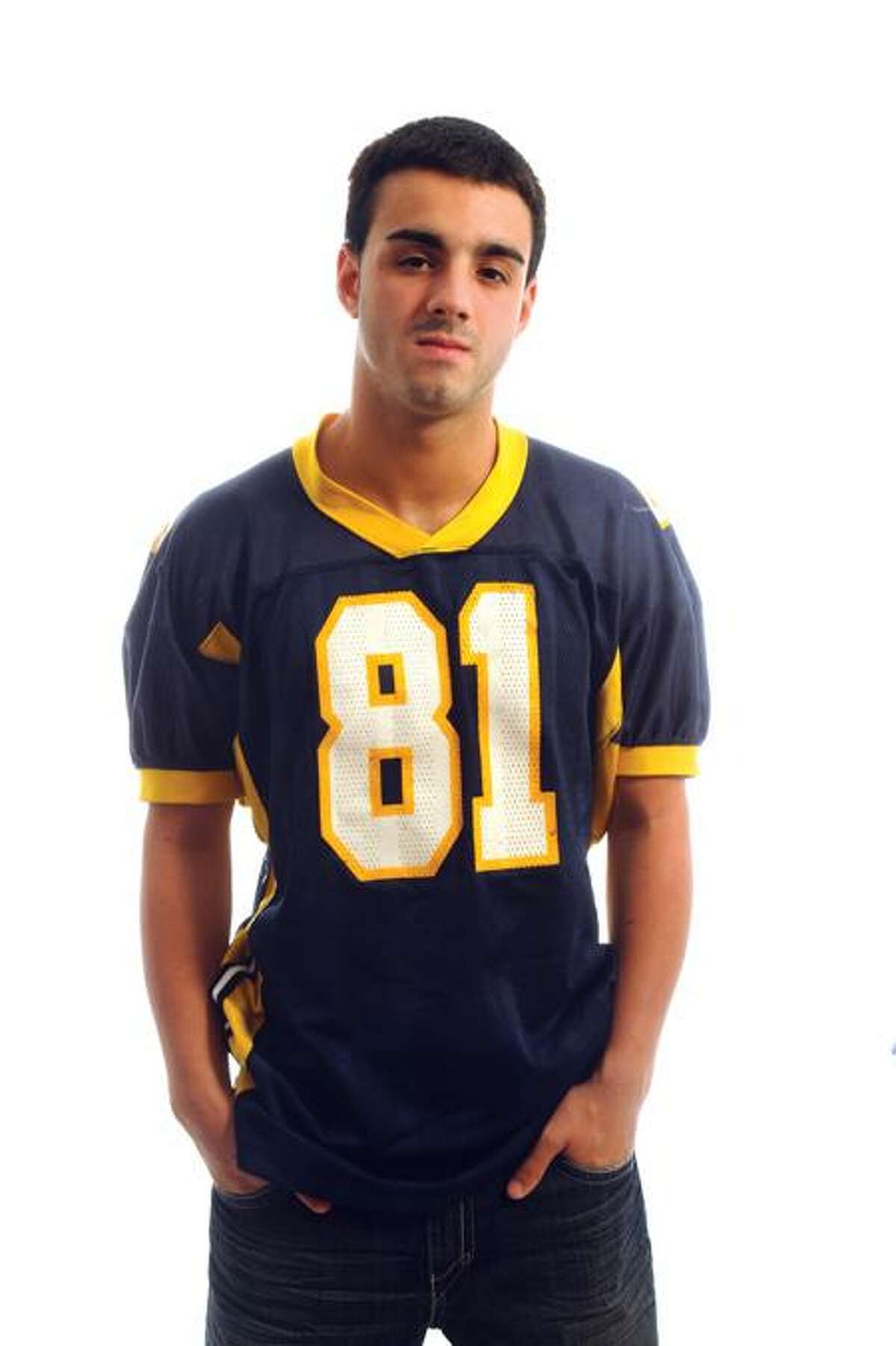 MALE ATHLETE OF THE WEEK: Mike Vessicchio, East Haven, football. VM Williams/Register