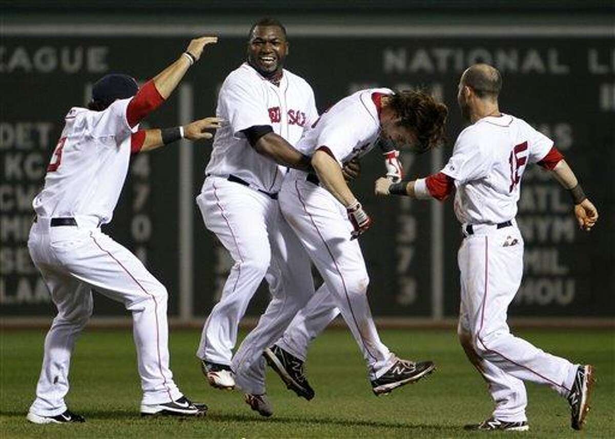 Red Sox walk off with a win in home opener