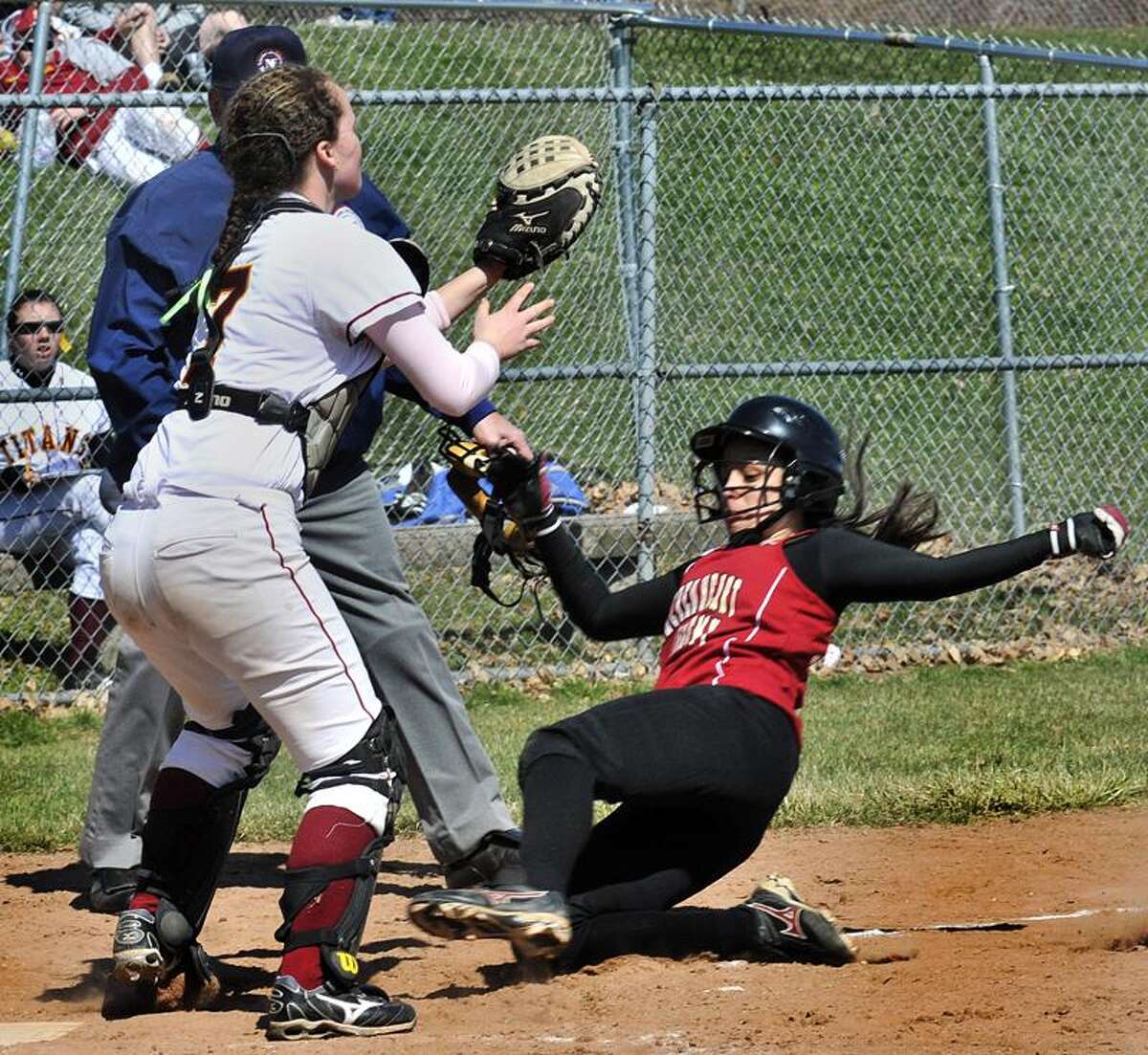 SOFTBALL Sacred Heart Academy duo combines on onehitter (video)