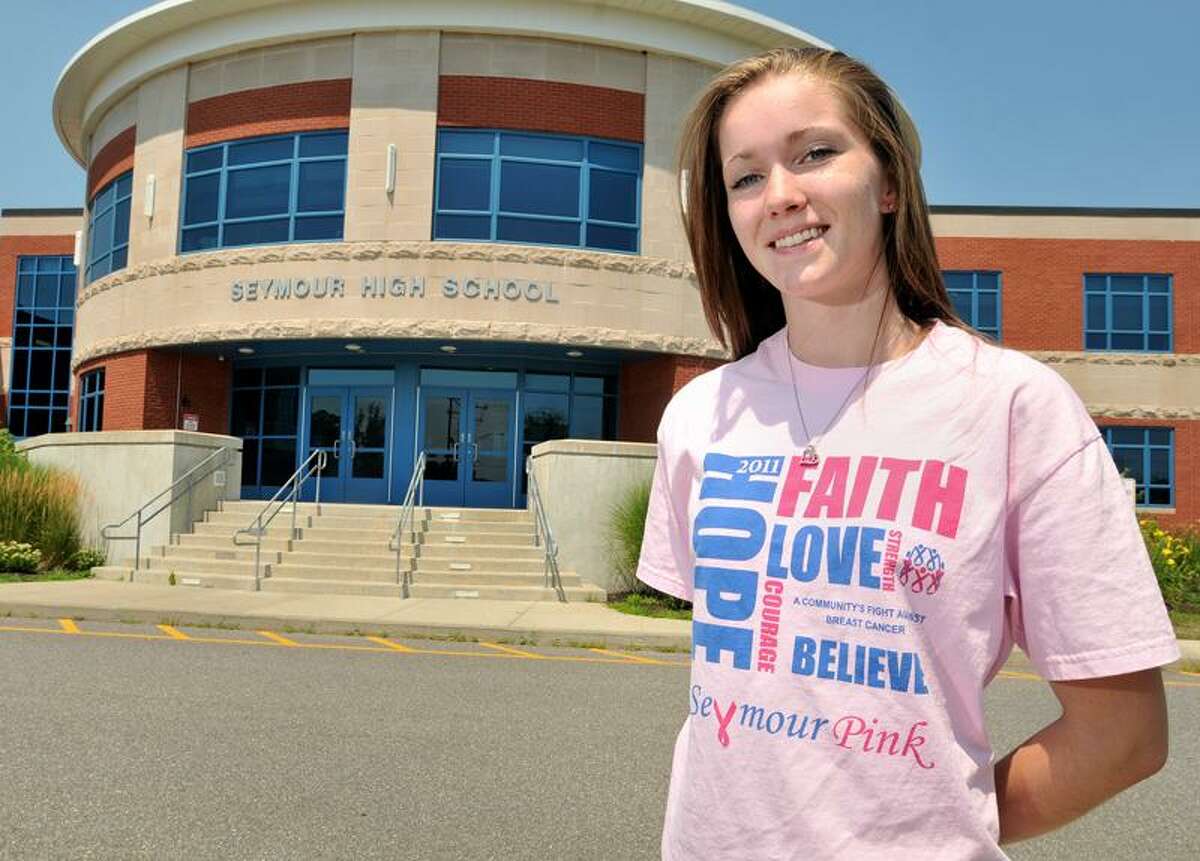 Seymour High School student T-shirt wins design contest for cancer