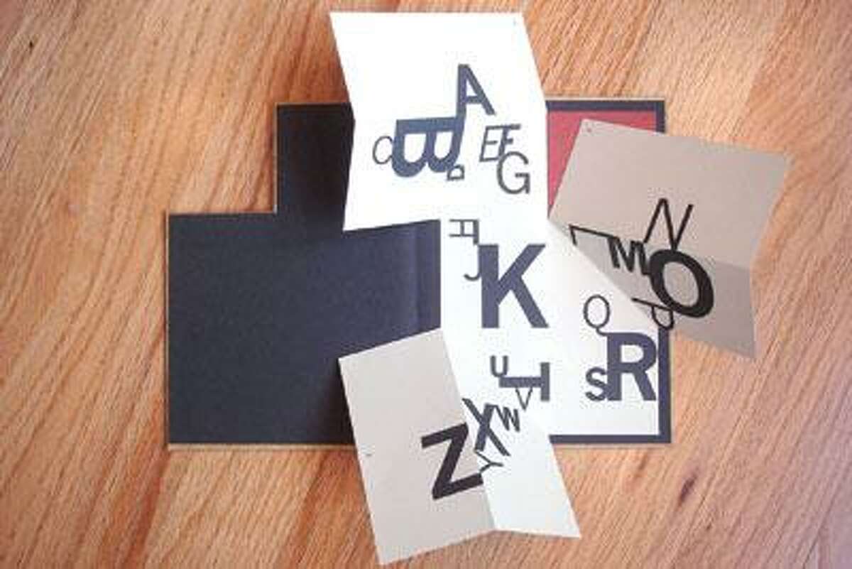 "A/Z," inkjet print on paper by Peter Bushell. (Peter Bushell)