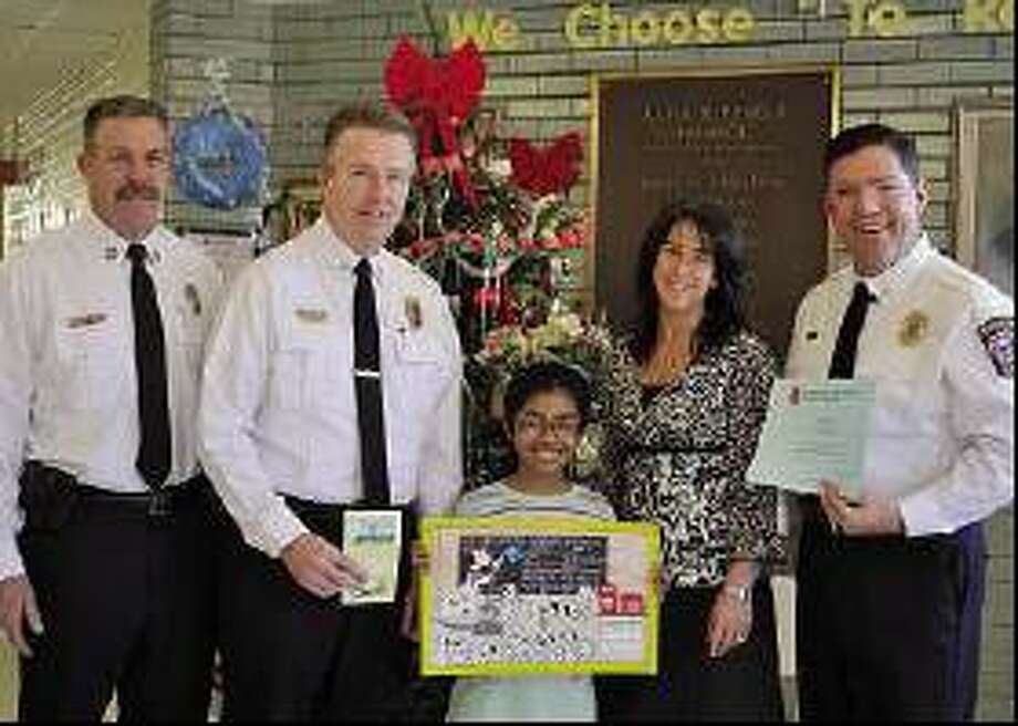 West Haven Pagels Pupil S Fire Prevention Poster Wins Contest