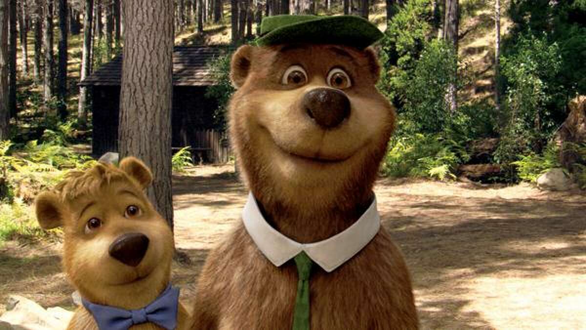 Warner Bros. Pictures, Dan Aykroyd and Justin Timberlake lend their voices to Yogi and Boo Boo, respectively.