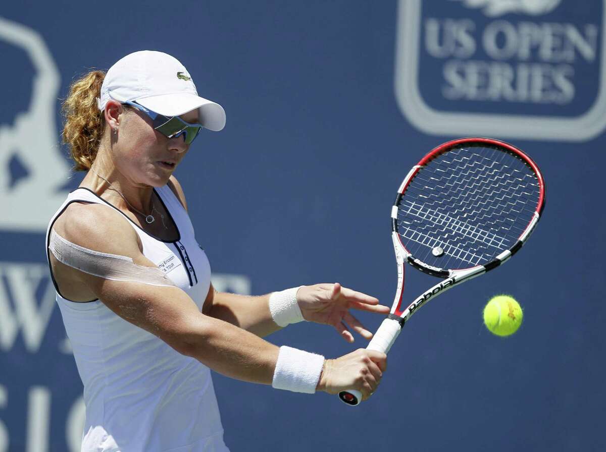 Samantha Stosur, of Australia, and ranked No. 5 in the world will compete at the Pilot Pen. AP Photo/Eric Risberg