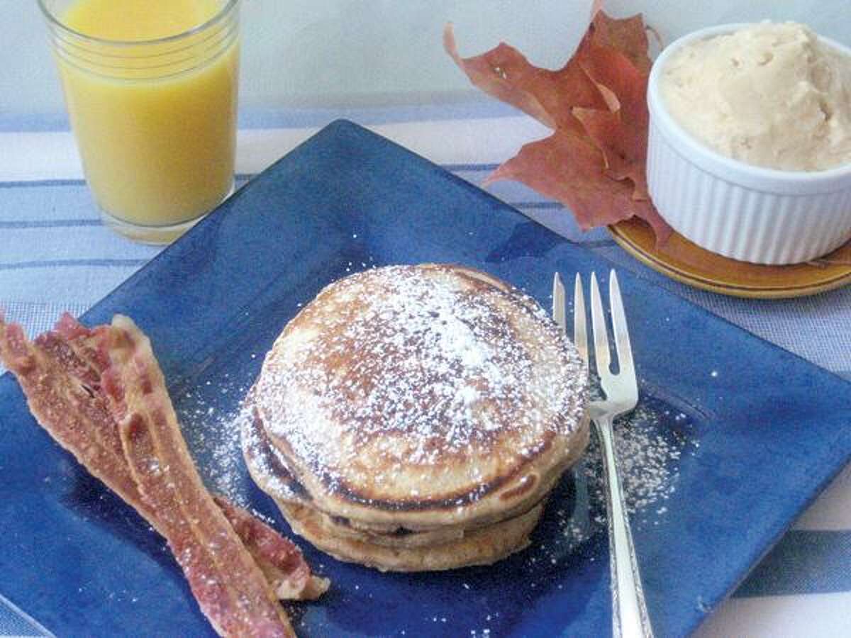 Betty Rosbottom, Spiced Pancakes With Maple Butter