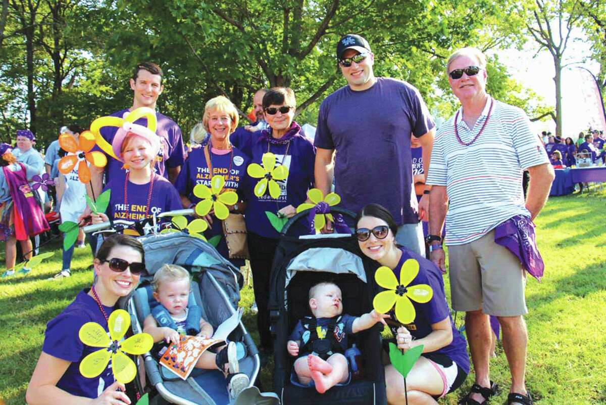 This family participated in last year's Walk to End Alzheimer's.