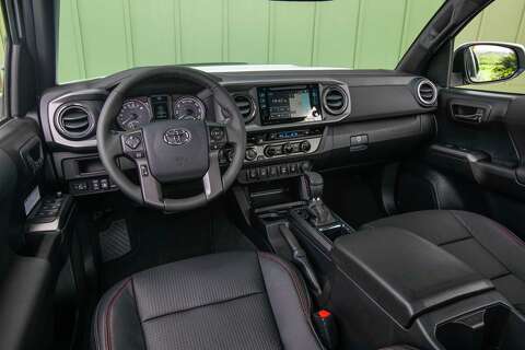 2017 Tacoma Trd Pro Features The Ultimate Off Road Experience Inside The New 2017 Tacoma Trd Pro Are Black Heated Leather Front Seats With