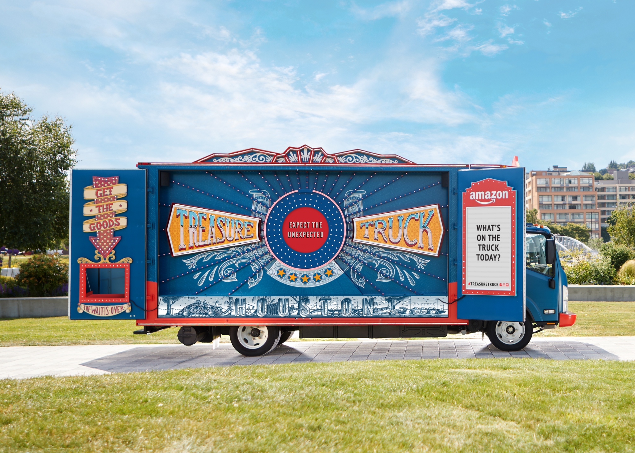 Amazon Treasure Truck starts rolling in Houston