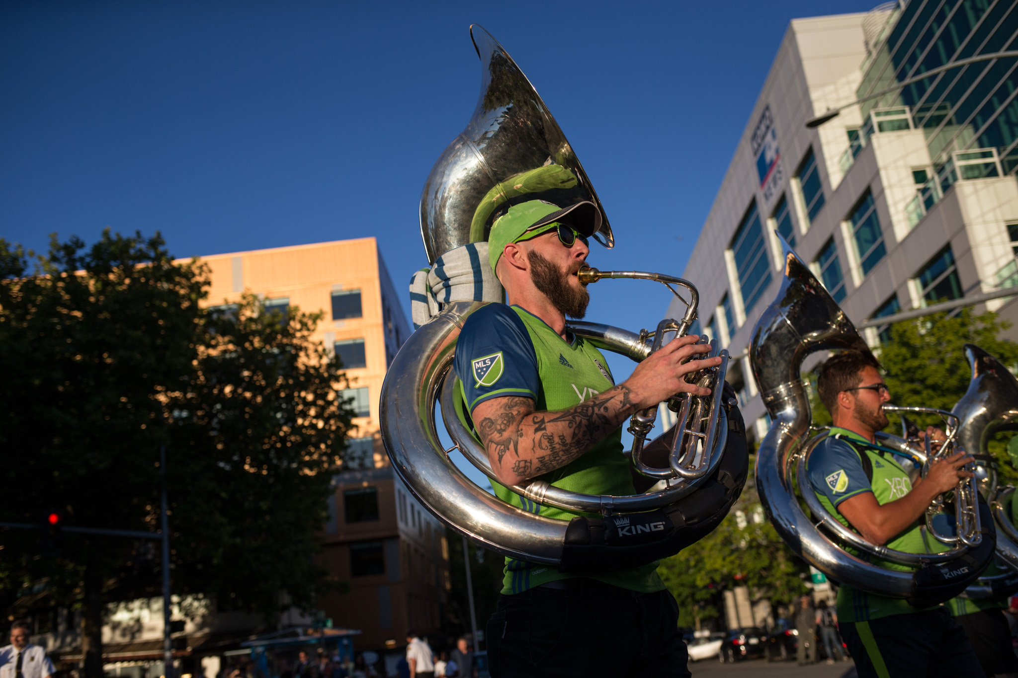 Torchlight Parade rolls through downtown Seattle