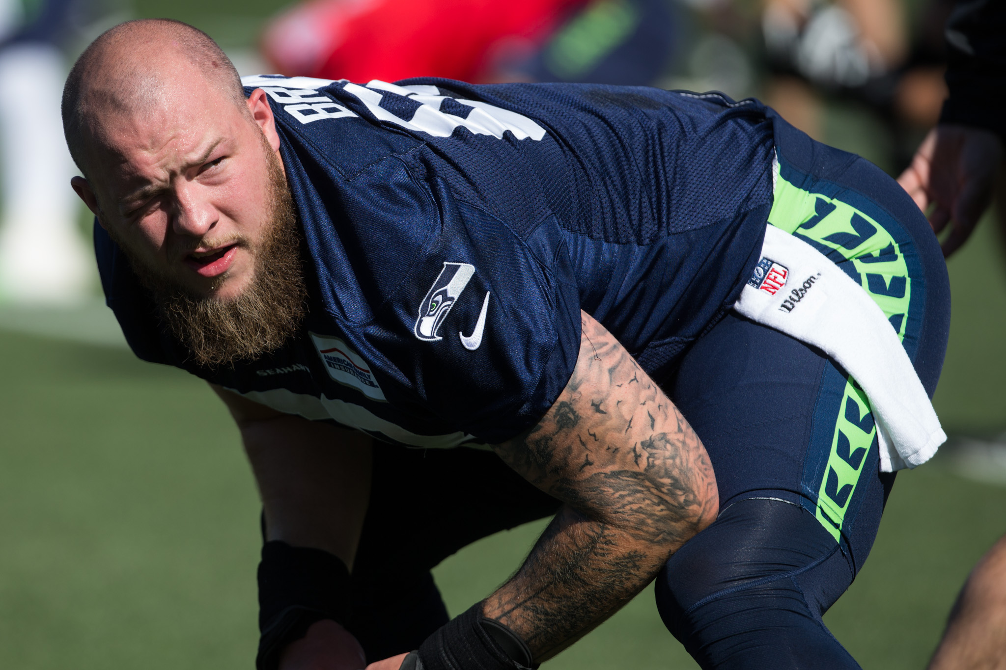 Seahawks agree on contract extension with Justin Britt - The Columbian