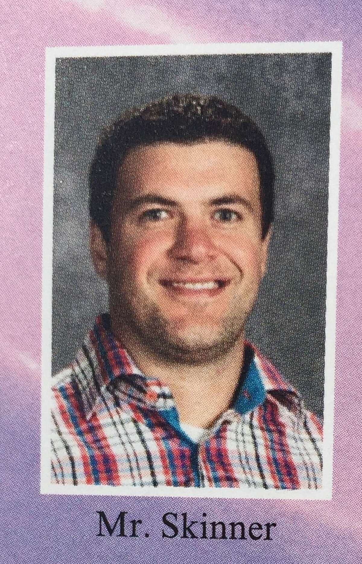 Orenda Elementary School fifth-grade teacher Brian Skinner, as seen in a Shenendehowa Central District 2017 yearbook photo. Skinner was killed in a police shooting at his Glenville home July 28, 2017.