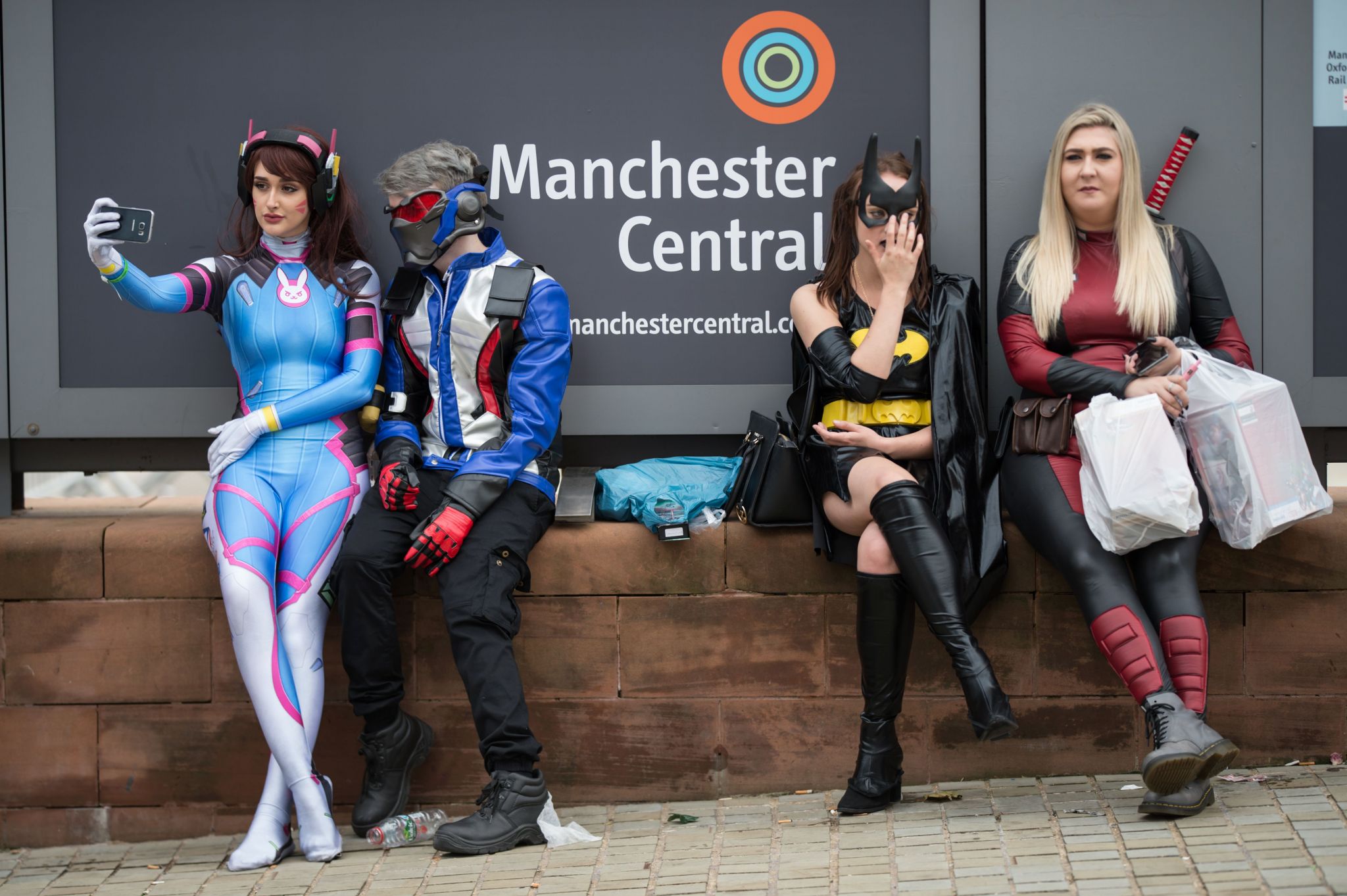 The best cosplay at conventions in England, Hong Kong this weekend