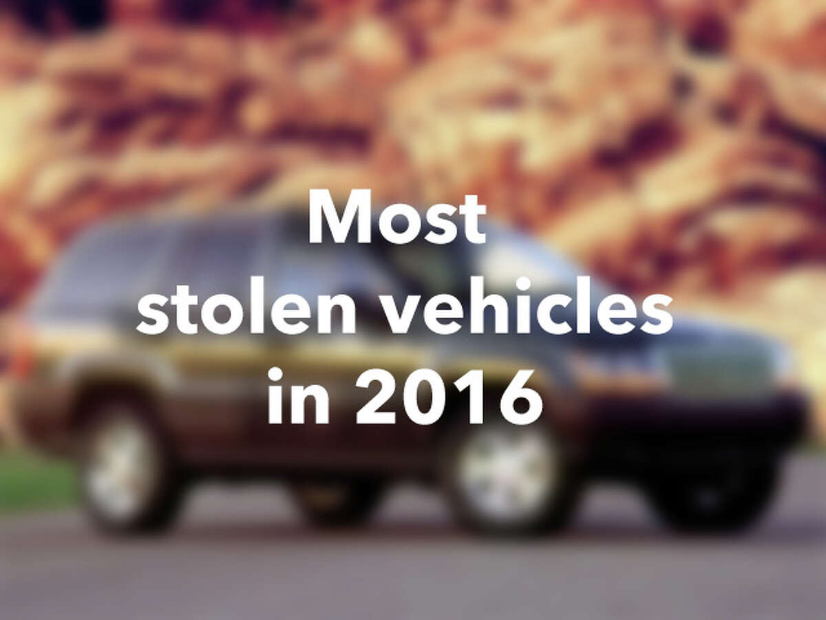10 moststolen vehicles in 2016