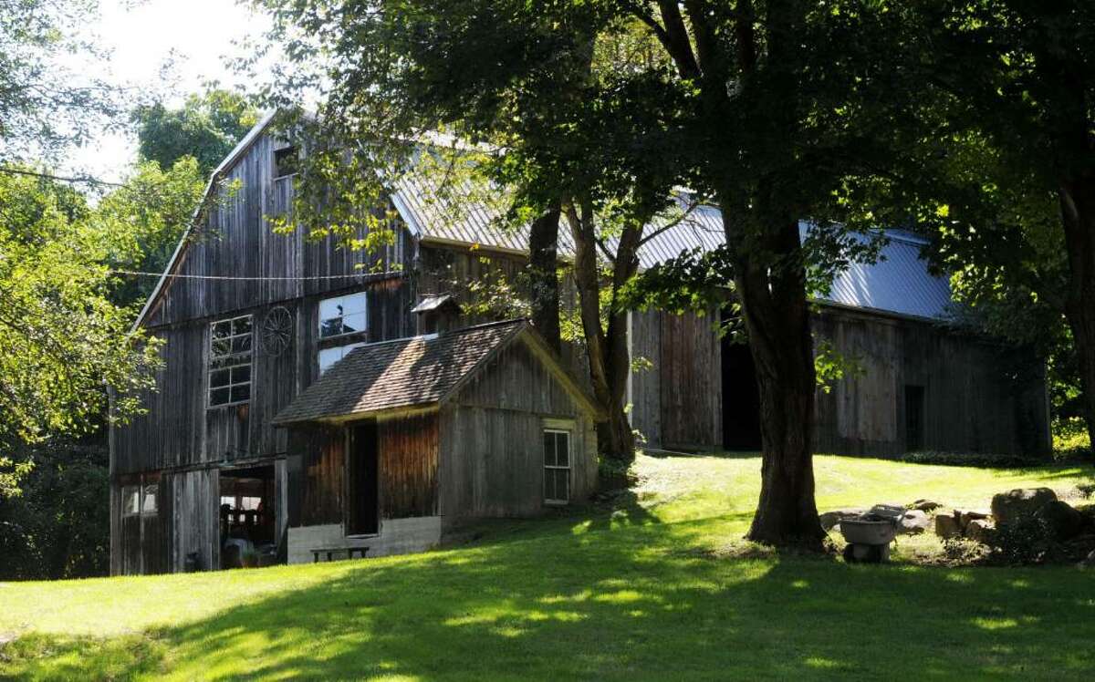 A barn on Old Town Park Rd., in New Milford, CT on Tuesday, Sept. 1, 2009. The barn is believed to have been a stop for slaves escaping to freedom in the north.