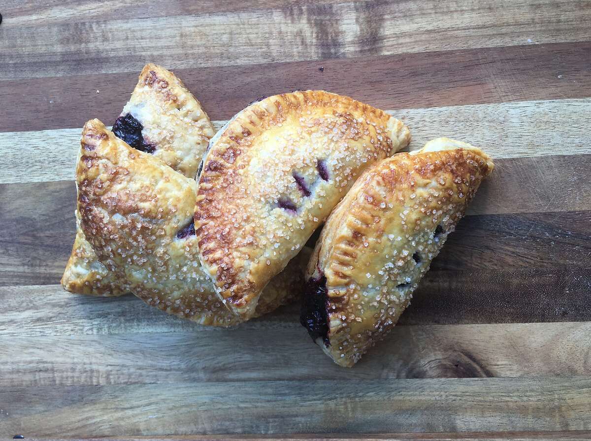 Jessica Battulana's Blueberry Hand Pies are seen on Tuesday, July 25, 2017.