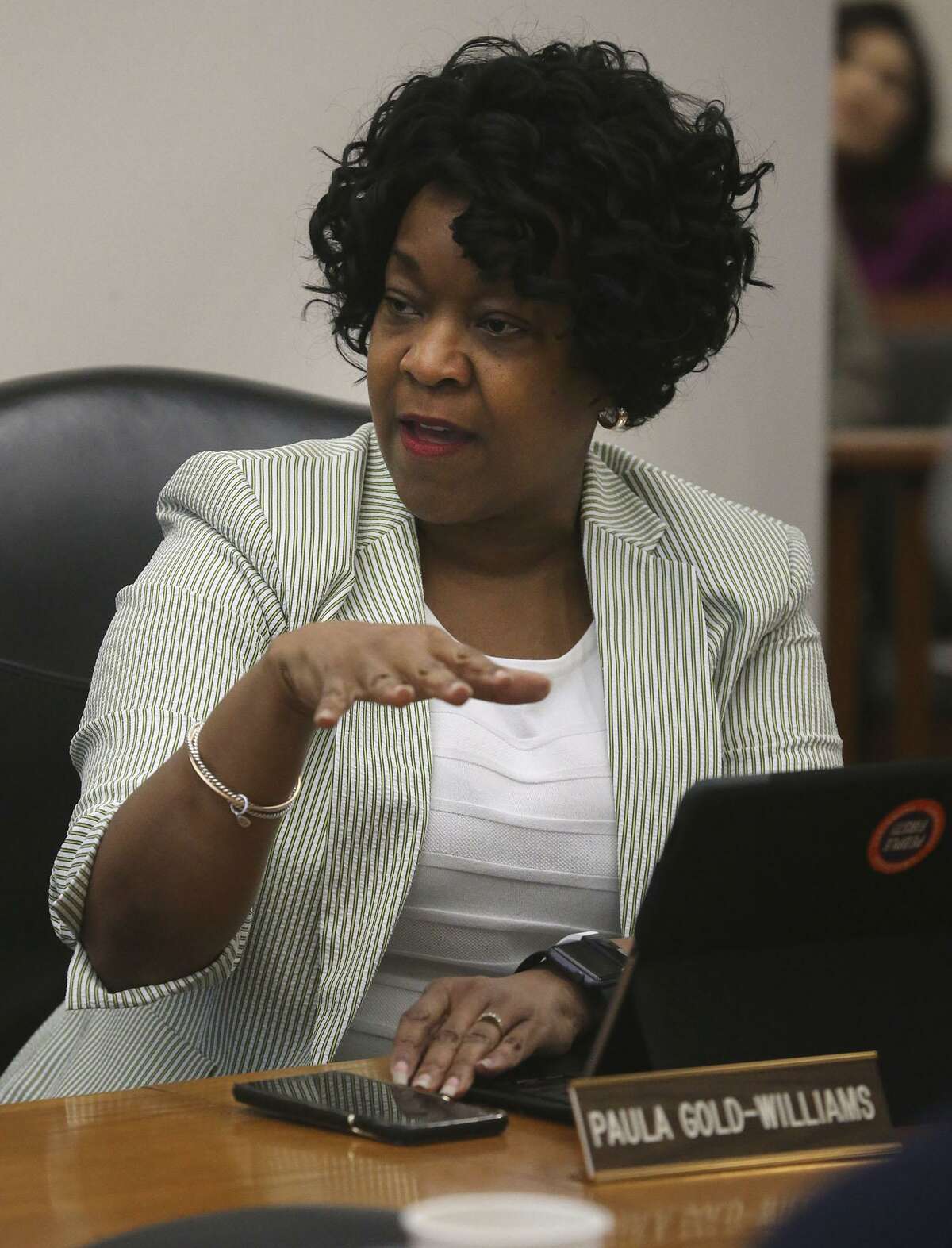 CPS Energy President and CEO Paula Gold-Williams said at a recent meeting any downward changes to CPS’ credit rating would cost it more in interest.