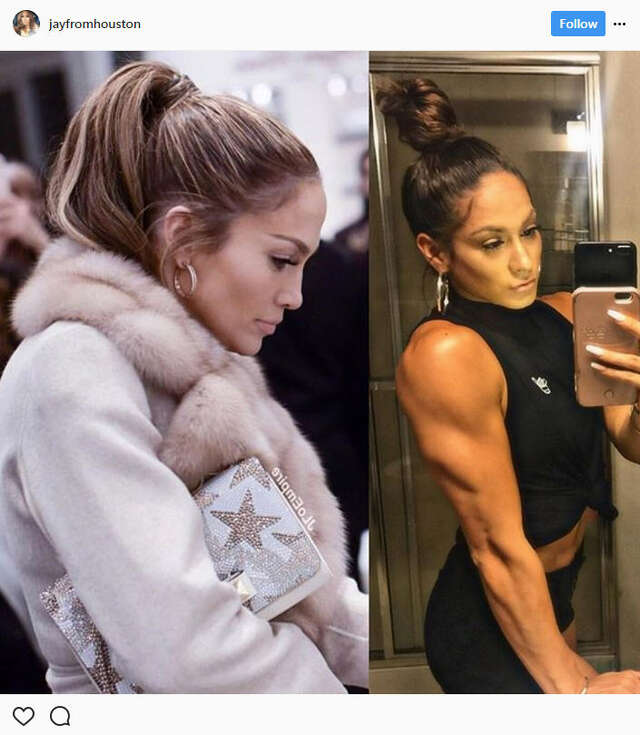 Houston Female Instagram Celebrities The Internet Can T Deal With Janice Garay Of Houston Who Is The Built Version Of Jennifer Lopez Houstonchronicle Com