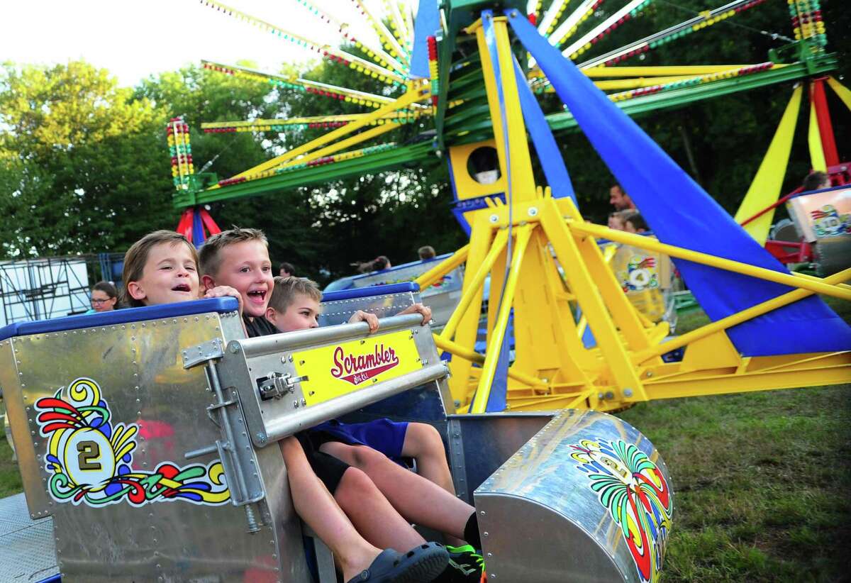 The Easton Volunteer Fire Co. will hold its 76th annual carnival from Tuesday, August 1, through Saturday, August 5, 2017, from 6 p.m. to 11 p.m. It features a range of amusement rides and games, bingo as well as foods like burgers and hot dogs and plenty of sweet treats. This is a scene from last year’s event.