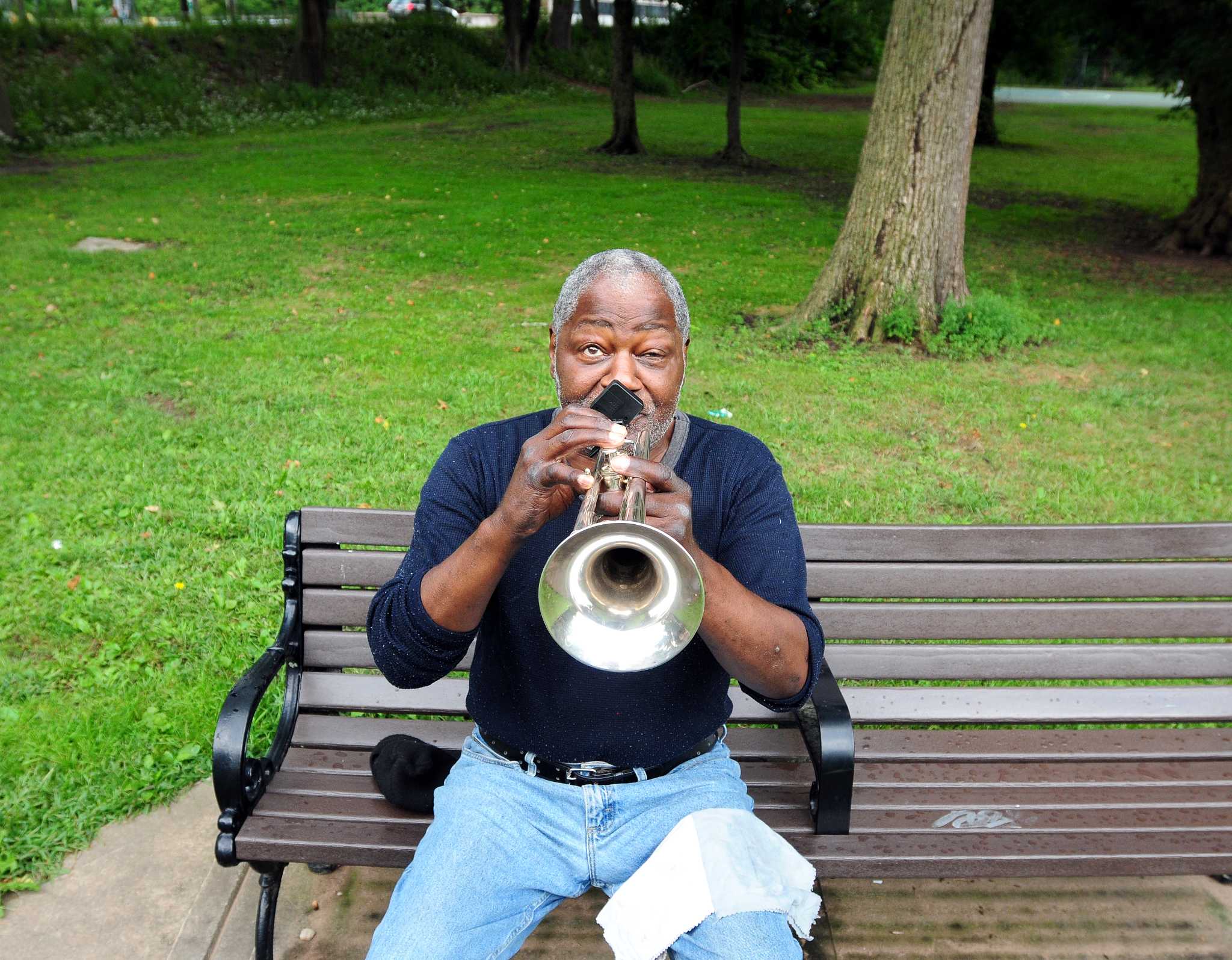 Photos: Concert in Edgewood Park with Trumpeter Billy Skinner