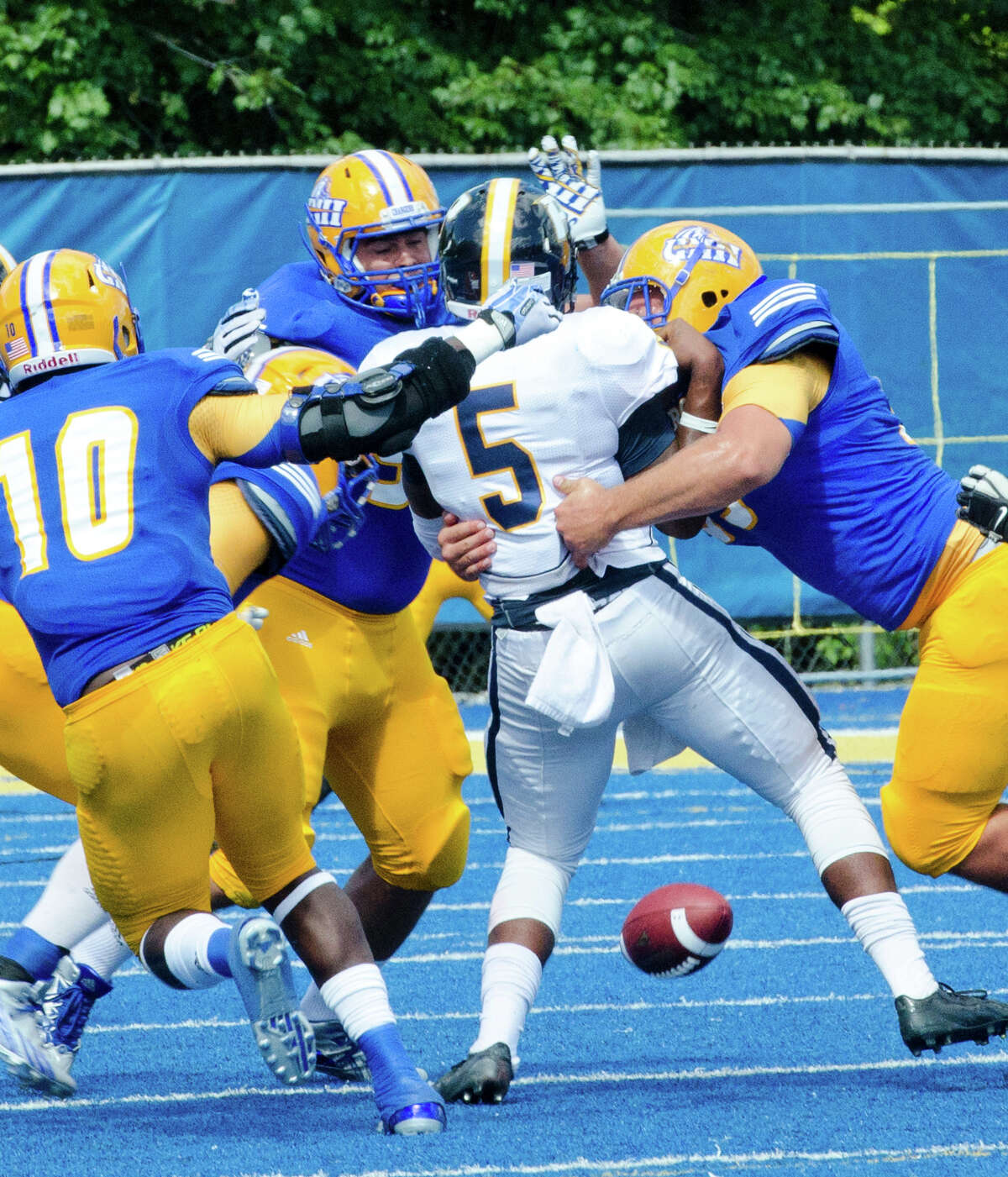 Photos: University of New Haven Routs Pace University 65-0 in College ...