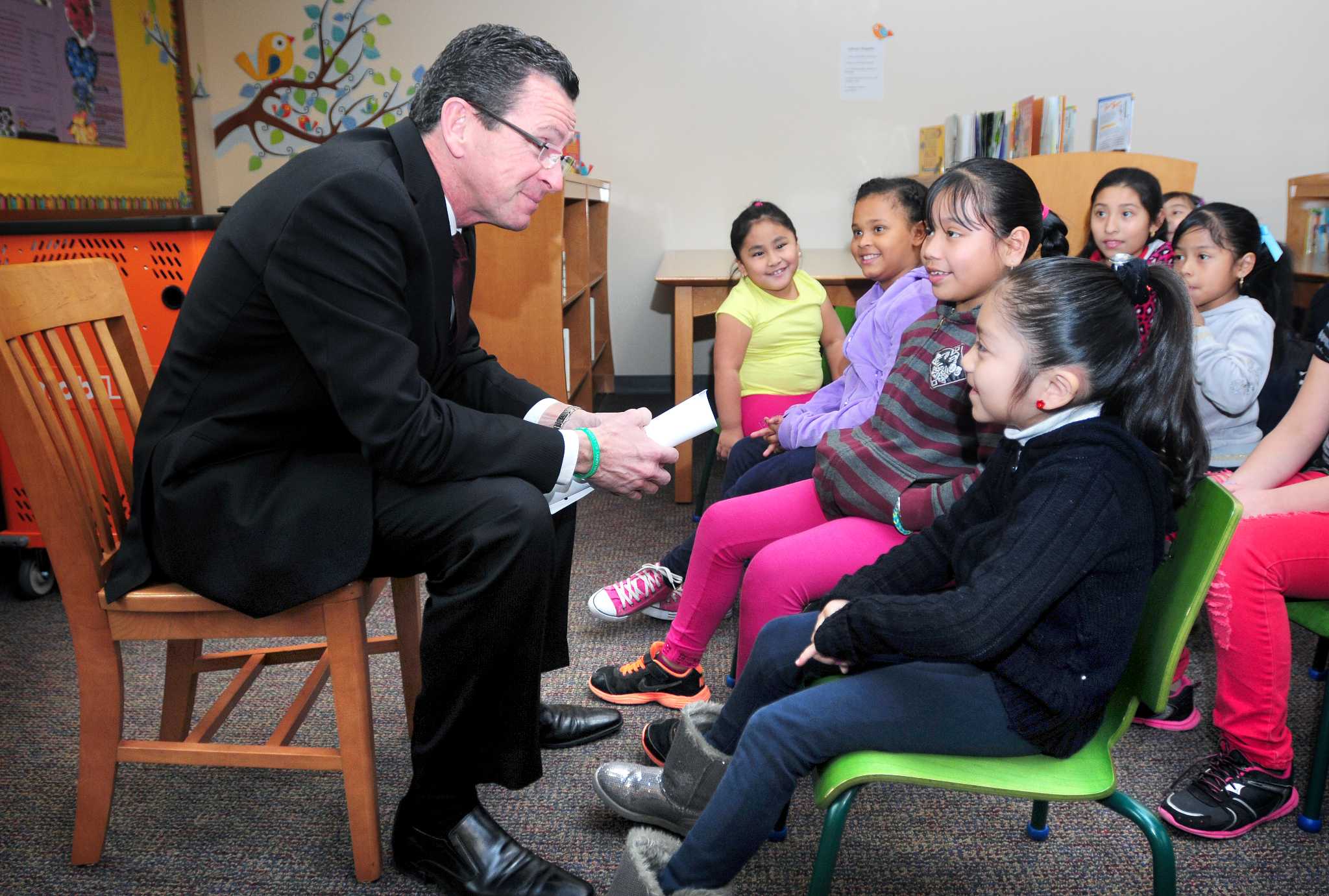 Photos: Malloy Launches Connecticut Mentoring Month