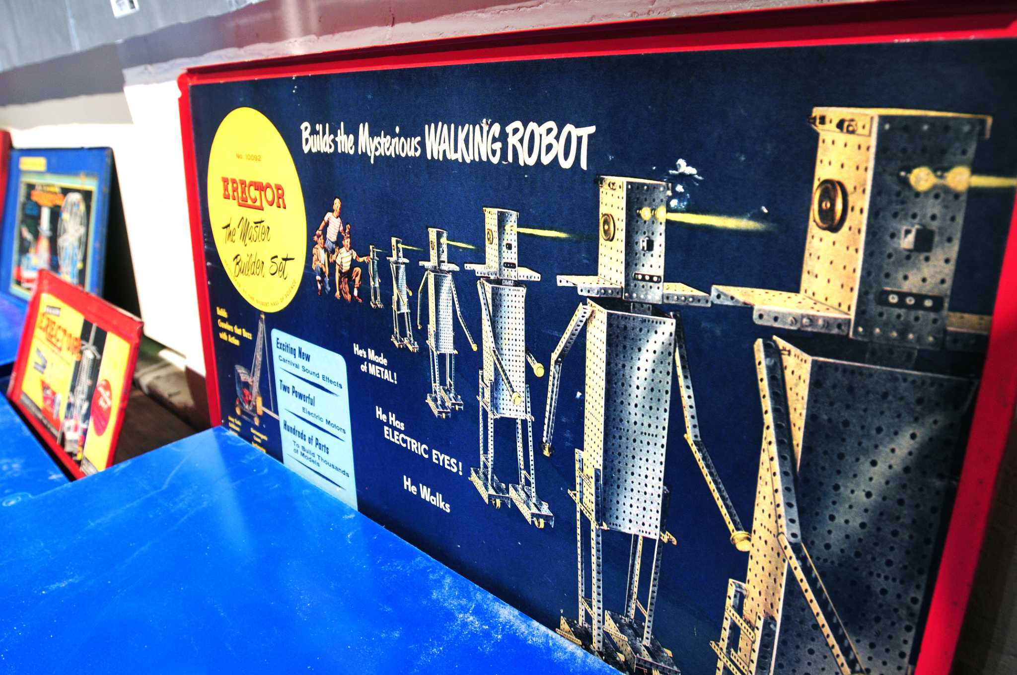 Photos Erector Set Exhibit at Eli Whitney Museum in Hamden