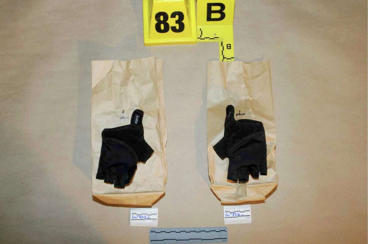 Photos of Adam Lanza's clothes at the time of the Sandy Hook Elementary School shootings as supplied by the Connecticut State Police.