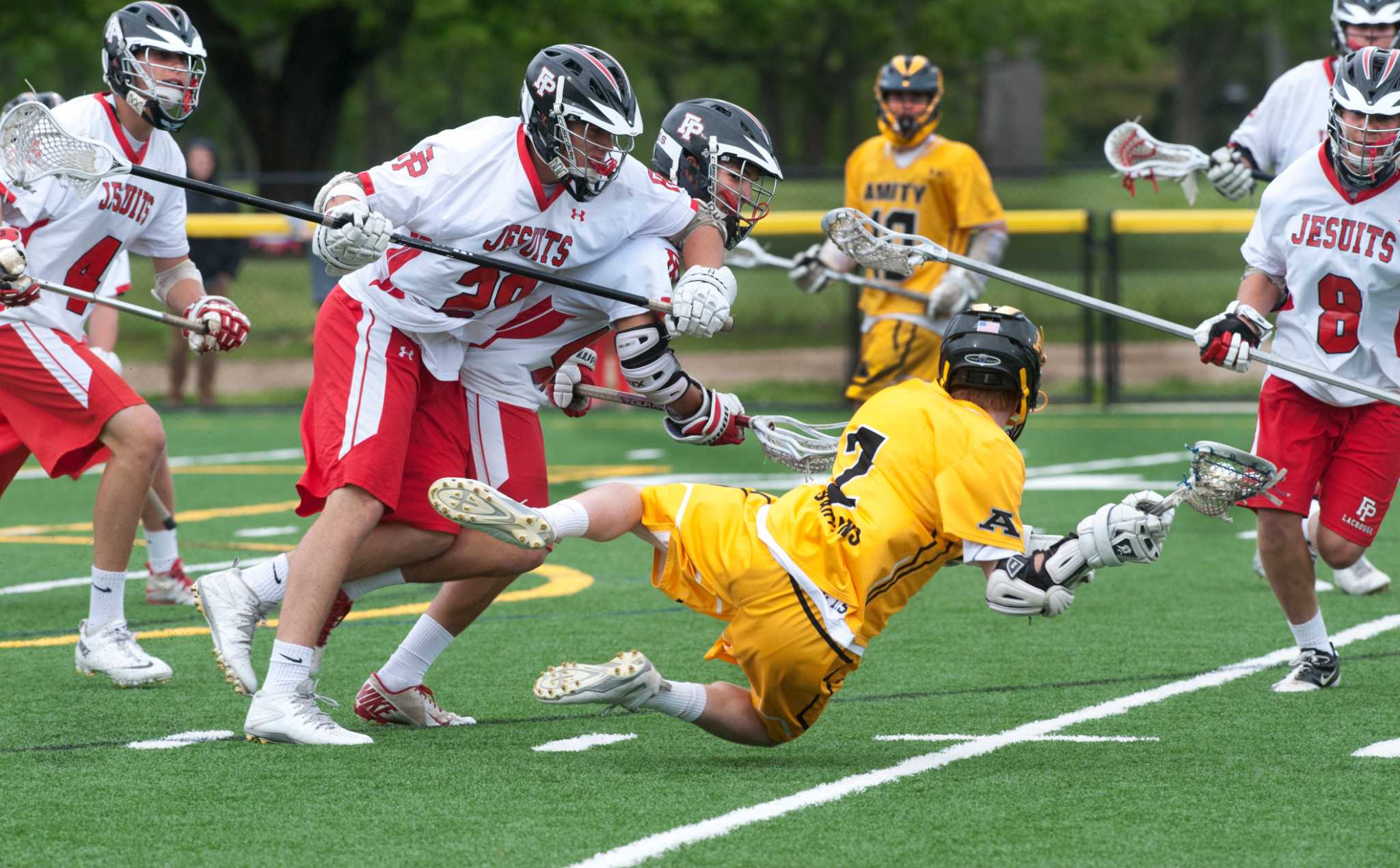 Photos of Fairfield Prep vs. Amity Boys Lacrosse SCC Semifinals