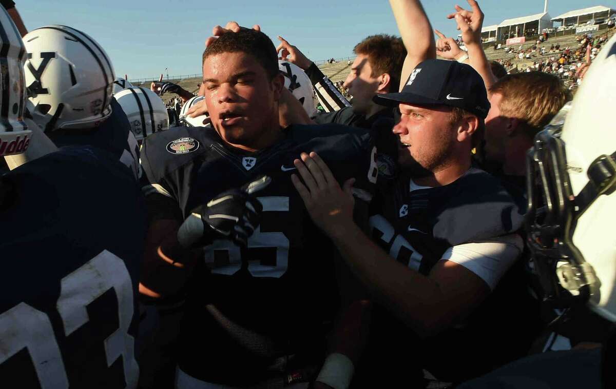 PHOTOS of Yale Football Defeats Army In Overtime